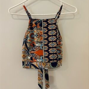 Bohemian Print Women's Top and bottom